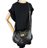 画像をギャラリービューアに読み込む, 【中古】MARC BY MARC JACOBS　マークバイマークジェイコブス ショルダーバッグ ブラック レザー レディース j0213aq00625
