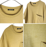 画像をギャラリービューアに読み込む, 【中古】ギャルリー ヴィー GALERIE VIE Tシャツ 半袖 マスタード クルーネック j0817n00155
