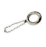 Load image into Gallery viewer, 【中古】Cartier カルティエ トリニティ キーリング キーホルダー シルバー  箱付き j0405oq00930
