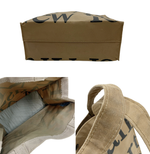 将图片加载到图库查看器，【中古】ザ・メトロポリタン The Metropolitan Museum of Art トートバッグ ベージュ ロゴ入り レディース カジュアルバッグ i1124tq0263
