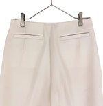 将图片加载到图库查看器，【中古】BLAMINK ブラミンク スラックス ハーフパンツ アイボリー ウール i1104h00415
