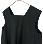 将图片加载到图库查看器，【中古】Drawer ドゥロワー ロングワンピース ブラック ノースリーブ Vネック レディース j0209y00238
