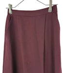 Load image into Gallery viewer, 【中古】エポカザショップ EPOCA THE SHOP キュロットスカート 巻きスカート風 ワインレッド i0703n0012
