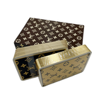 画像をギャラリービューアに読み込む, 【中古】Louis Vuitton ルイヴィトン モノグラム トランプ ゴールドエッジ カードゲーム i0926aq007110
