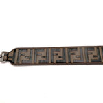 将图片加载到图库查看器，【中古】フェンディ FENDI バッグストラップ ズッカ柄 ハンドバッグ くすみピンク ライトブラウン系 i0601oq01592
