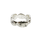 将图片加载到图库查看器，【中古】シャネル CHANEL リング シルバー ロゴ デザイン 約12号 j0629pq012249
