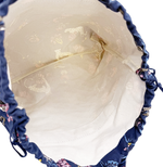 画像をギャラリービューアに読み込む, 【中古】See By Chloé　シーバイクロエ ハンドバッグ 花柄 ネイビー レディース i1029pq02310
