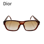画像をギャラリービューアに読み込む, 【中古】Dior ディオール サングラス 度入り ブラウン レディース メンズ j0417aq00518
