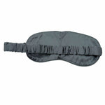 Load image into Gallery viewer, 【中古】ドゥロワー Drawer ノベルティ アイマスク グレー 巾着付き ロゴ 非売品 未使用 h1216y0031
