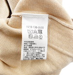 画像をギャラリービューアに読み込む, 【中古】ユナイテッドアローズ UNITED ARROWS 半袖ニット クルーネック シルク混 ベージュ j0901h0045
