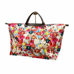 画像をギャラリービューアに読み込む, 【中古】Longchamp ロンシャン ル・プリアージュ トートバッグ アメリカトランス 花柄 マルチカラー i1029pq03070
