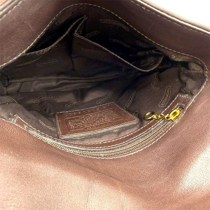 【中古】COACH コーチ ショルダーバッグ オールドコーチ 本革 レザー クロスボディ 斜めがけ i0911wq01340