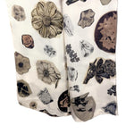 画像をギャラリービューアに読み込む, 【中古】マルニ MARNI シルクカジュアルパンツ フラワープリント 花柄 オフホワイト ブラウン系 i0619a00260
