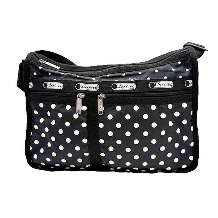 【中古】LeSportsac レスポートサック ショルダーバッグ 斜めがけ ドット柄 i0731wq0305