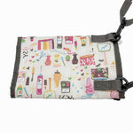 画像をギャラリービューアに読み込む, 【中古】LeSportsac レスポートサック ショルダーウォレット お財布ポシェット 総柄 ホワイト j0223tq0135

