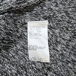 将图片加载到图库查看器，【中古】セオリーリュクス Theory luxe 七分袖ニット ミックスニット 透け感 丈長め ブラック ホワイト i0818n0144
