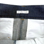 将图片加载到图库查看器，【中古】エストネーション ESTNATION デニムフレアパンツ ストレッチ きれいめデニム インディゴブルー i0421hy00220
