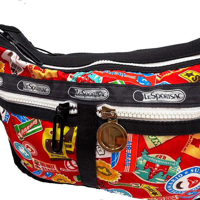 中古】LeSportsac × Nintendo スーパーマリオ ショルダーバッグ