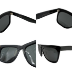 Load image into Gallery viewer, 【中古】エーディーエスアール A.D.S.R. サングラス 黒縁 黒フレーム つや消し ブラック i0619wq01310
