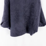 将图片加载到图库查看器，【中古】OUVRAGE CLASSE ウヴラージュクラス 起毛ニット プルオーバー ネイビー 紺 i1229m0048
