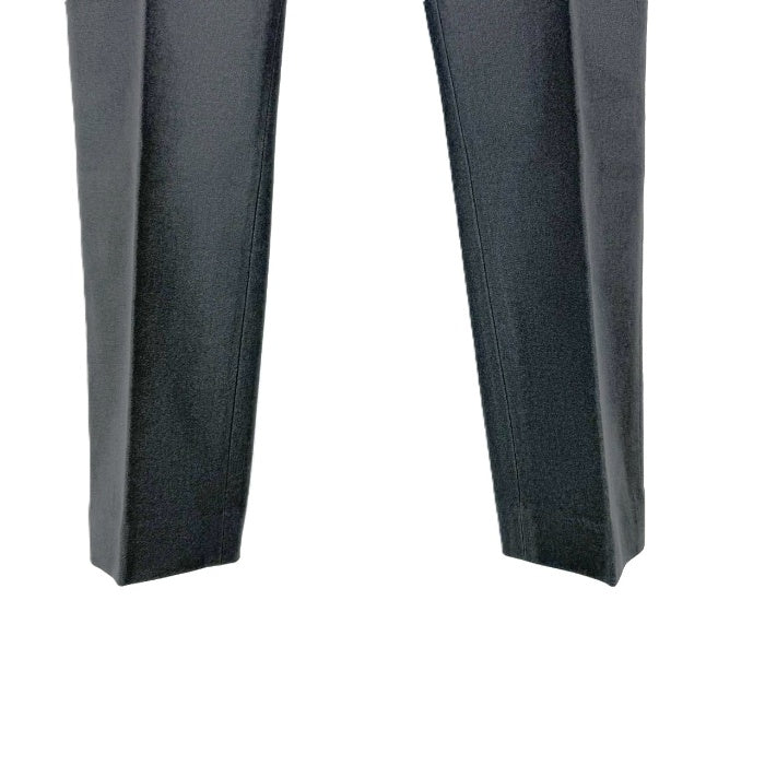 【中古】ジョセフ JOSEPH テーパードパンツ きれいめ ストレッチ 上品 シンプル 未使用 チャコールグレー i0828n0026