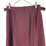 Load image into Gallery viewer, 【中古】セオリーリュクス Theory luxe スカート ひざ丈 台形 未使用 ワインレッド i0703n0025
