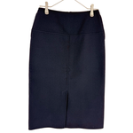 画像をギャラリービューアに読み込む, 【中古】Drawer ドゥロワー ネイビー タイトスカート  上品シルエット 大人エレガント i0925i00315
