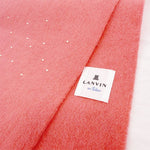 画像をギャラリービューアに読み込む, 【中古】LANVIN en Bleu ランバン オン ブルー マフラー ストール ピンク ウール i0727tq02910
