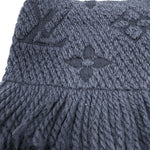 Load image into Gallery viewer, 【中古】ルイ・ヴィトン Louis Vuitton マフラー ロゴマニア ダークグレー i0422rq002250
