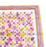 Load image into Gallery viewer, 【中古】LOUIS VUITTON ルイヴィトン ハンカチ モノグラム マルチカラー ピンク レディース j0626oq002165
