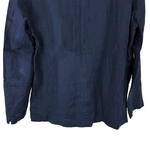 Load image into Gallery viewer, 【中古】LARDINI ラルディーニ リネン100％ テーラードジャケット ネイビー 36 j0518h00416
