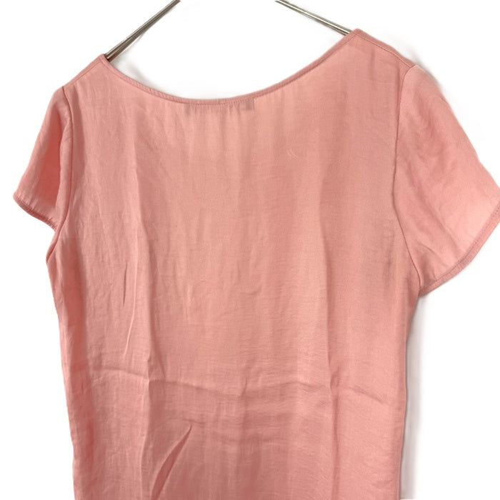 【中古】セオリーリュクス Theory luxe ブラウス プルオーバー ボタン無し くすみピンク i0703n0193