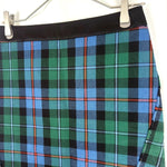 Load image into Gallery viewer, 【中古】ドゥロワー Drawer スカート チェック柄 オレンジ混 ひざ丈 コットン グリーン ブルー ブラック i0507m0040
