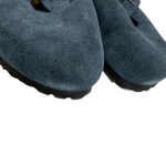 Load image into Gallery viewer, 【中古】ビルケンシュトック BIRKENSTOCK ボストン サンダル スエード 未使用 くすみネイビー i0717n00321
