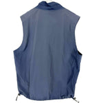 Load image into Gallery viewer, 【中古】バーバリーゴルフ BURBERRY GOLF ベスト フルジップ ハイネック ジャンパーベスト くすみネイビー i0627aq01527
