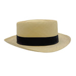 画像をギャラリービューアに読み込む, 【中古】エクアアンディーノハット Ecua-Andino Hats パナマハット 中折れ ストローハット j0902o00812
