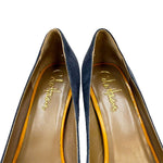 画像をギャラリービューアに読み込む, 【中古】Cole Haan コールハーン パンプス 5B（22cm相当）ネイビースエード ヒール 約5cm NIKE AIR 搭載 コンフォート 革靴 i0904n00212
