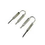 Load image into Gallery viewer, 【中古】GIVENCHY ジバンシィ ロゴ Uロックモチーフ ピアス シルバーカラー i0926aq01375
