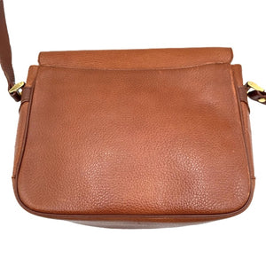 本物 バーバリー BURBERRY レザー ショルダーバッグ ポシェット ブラウン バッグ 中古 中古】バーバリー BURBERRY ショルダーバッグ 大 ポシェット レトロ