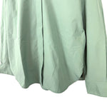 Load image into Gallery viewer, 【中古】ミッシェルクラン MICHEL KLEIN シャツ 長袖 シャカシャカ素材 くすみグリーン系 i0619wq0168
