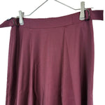 Load image into Gallery viewer, 【中古】セオリーリュクス Theory luxe スカート ひざ丈 台形 未使用 ワインレッド i0703n0025
