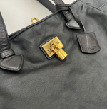 将图片加载到图库查看器，【中古】LOEWE ロエベ ヘリテージ トートバッグ ハンドバッグ PVC×レザー A4収納可 通勤 通学 i0907oq012172
