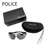画像をギャラリービューアに読み込む, 【中古】POLICE ポリス サングラス S8992K ブラック ケース・箱付き メンズ j0618lq01922
