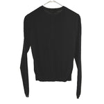 将图片加载到图库查看器，【中古】エポカ EPOCA カーディガン クルーネック アンサンブルセット品	薄手 ブラック 黒 i0818n00410
