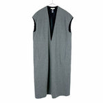 Load image into Gallery viewer, 【中古】BLAMINK ブラミンク ノースリーブ ワンピース グレー 36 レディース Vネック ウール i1215h00836
