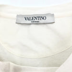 画像をギャラリービューアに読み込む, 【中古】ヴァレンチノ VALENTINO フリルTシャツ そでフリル カットソー ボリューム 可愛い オフホワイト 白 h0508k011
