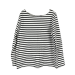 画像をギャラリービューアに読み込む, 【中古】FRAMEWORK フレームワーク ボーダーカットソー 長袖 日本製 綿100 i1014n0065
