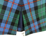 Load image into Gallery viewer, 【中古】ドゥロワー Drawer スカート チェック柄 オレンジ混 ひざ丈 コットン グリーン ブルー ブラック i0507m0040
