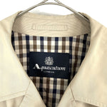 Load image into Gallery viewer, 【中古】アクアスキュータム Aquascutum トレンチコート ステンカラー ゆったり ライトベージュ i0429wq03330
