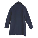 画像をギャラリービューアに読み込む, 【中古】Drawer ドゥロワー ウールコート ネイビー 金ボタン ダブル i0818o00130
